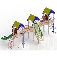 Ігровий майданчик вуличний Три вежі